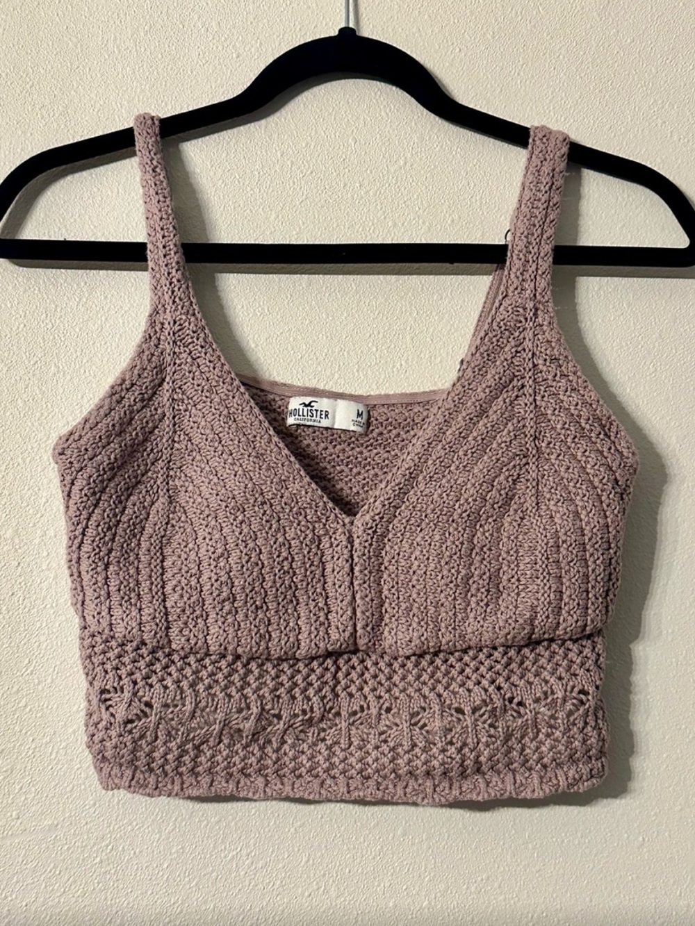 Crochet Crop Tank